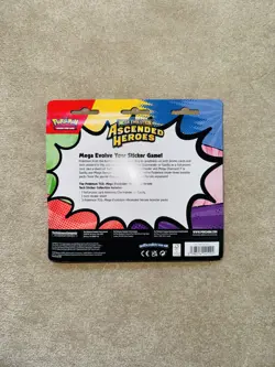 Pokemon TCG Mega Evolution Ascended Heroes Tech Sticker Collection Purple - Image 2