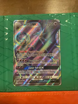 Lunala GX 141/149 - Sun & Moon - Full Art Holo Pokemon Card - Near Mint (NM) - Image 2