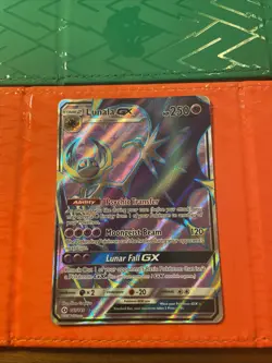 Lunala GX 141/149 - Sun & Moon - Full Art Holo Pokemon Card - Near Mint (NM) - Image 3