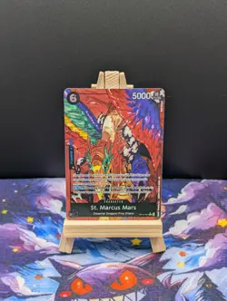 One Piece TCG OP13-091 St. Marcus Mars Alternative Art English AA Card Game CCG - Image 1