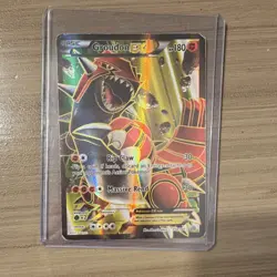 Pokemon Groudon EX 150/160 Full Art Holo XY Primal Clash Pokemon TCG Card - Image 1