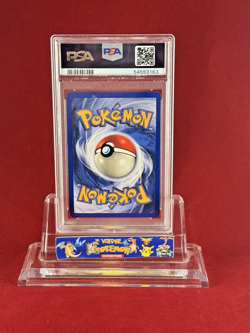 1999 Pokemon Base Yellow Cheeks PIKACHU Card #58/102 PSA 7 - Image 2