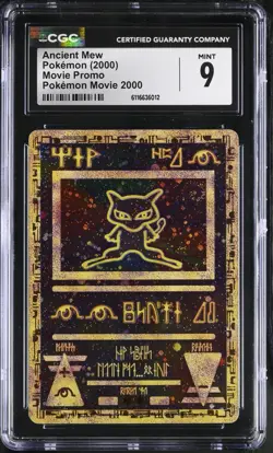 Ancient Mew CGC 9 Mint Pokemon Movie 2000 Promo Card - Image 1