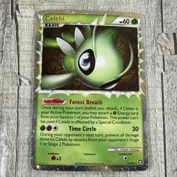 Pokemon TCG Celebi Holo Ultra Rare Card 92/102 Prime Triumphant MP - Image 2