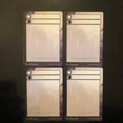 Crimson Vow Helper Card #4 X4X NM/M Magic the Gathering MTG - Image 1