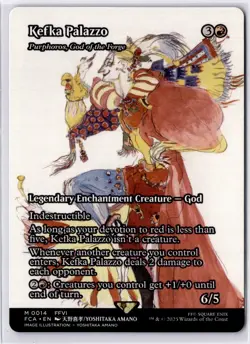 Kefka Palazzo - Purphoros, God of the Forge (Showcase) Final Fantasy Regular NM - Image 1