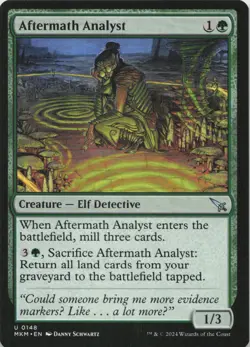 Aftermath Analyst U Murders at Karlov Manor 148 NM MTG - Image 1