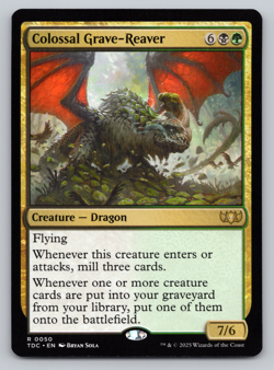 Colossal Grave-Reaver - Commander Tarkir: Dragonstorm - MTG - Image 1