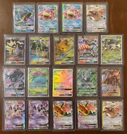 Pokemon EX & GX lot (19) TCG Venusaur, Gardevoir Rainbow Rare, MewTwo - Image 1