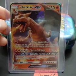Pokemon Charizard GX Promo Holo SM SM195 Stage 2 250HP Dragon Pokemon TCG - Image 1