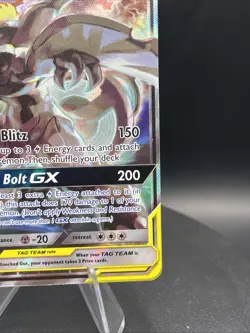 Pikachu & Zekrom GX SM168 Pokemon Sun & Moon Tag Team Alt Art Promo NM- - Image 4