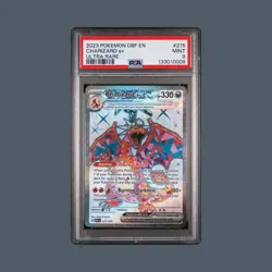 2023 POKEMON OBF EN-OBSIDIAN FLAMES ULTRA RARE #215 CHARIZARD EX PSA 9 - Image 1