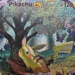 Pokemon Pikachu Pocket TCG Holo With Texture Read Description - Image 3