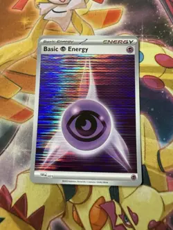 Psychic Energy - SVE 021 - Holo - Black Bolt & White Flare - Pokemon Card - NM - Image 1