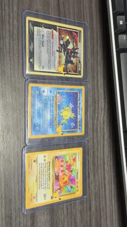 Pokemon celebrations Greninja, Shining Magikarp, Birthday Pikachu Holo Card Lot - Image 1