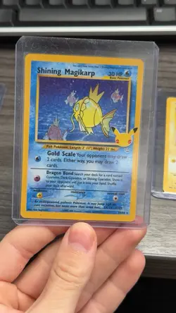 Pokemon celebrations Greninja, Shining Magikarp, Birthday Pikachu Holo Card Lot - Image 4