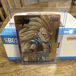 Gotenks SB02-017 Gold Leader Manga Booster 02 Dragon Ball Card English - Image 1