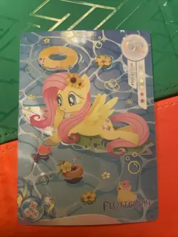 My Little Pony Kayou Fluttershy Ultra Rare 6 Star Foil Card MLP CCG - Image 1