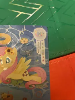 My Little Pony Kayou Fluttershy Ultra Rare 6 Star Foil Card MLP CCG - Image 2