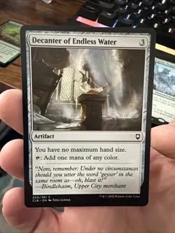 Decanter of Endless Water Commander Legends: Battle for Baldur's Gate Regular - Image 1