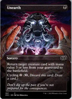 Magic | 2X2 | Unearth (Borderless) | 357 | Normal | NM - Image 1