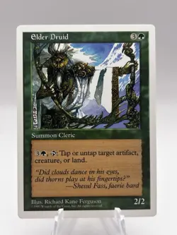 Elder Druid 5th Fifth Edition 5ED MTG LP - Image 1