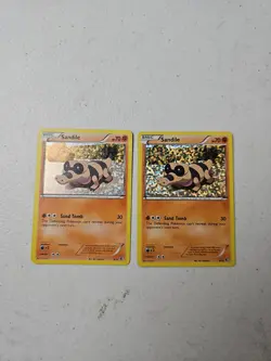 Sandile 8/12 McDonald's 2011 Promotional Pokemon TCG Card NM - Image 1