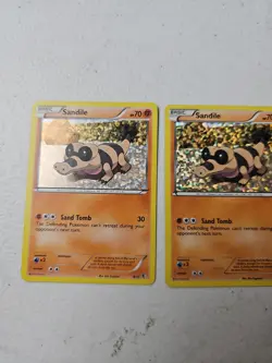 Sandile 8/12 McDonald's 2011 Promotional Pokemon TCG Card NM - Image 3