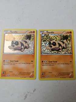Sandile 8/12 McDonald's 2011 Promotional Pokemon TCG Card NM - Image 4