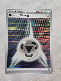 Pokemon TCG - Steel Energy - 024 (Horizontal Holo) - Black Bolt & White Flare - Image 1