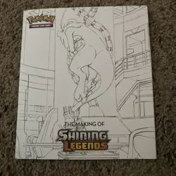 Pokemon TCG The Making Of Shining Legends Player's Guide Booklet ONLY NM/MINT - Image 1