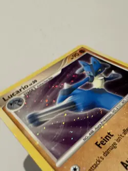 Pokemon Lucario Trainer Kit 3/11 - Lucario Holo Bleed LP+ - Image 3