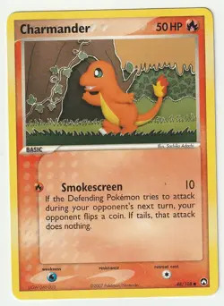 Pokemon TCG Power Keepers Charmander #48/108 - MP - Image 1