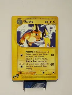 Raichu 61/165 | Expedition Base Set | Non Holo Pokemon Cars MP - Image 1