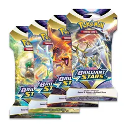 Pokemon TCG: Sword & Shield-Brilliant Stars Sleeved Booster Pack - LOT OF 6 820650809972 - Image 2