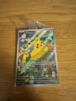 Pokemon Paldea Adventure Chest Pikachu SVP 088 Black Star Promo Box Fresh Sealed - Image 1