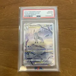 GEM MINT PSA 10 Pokemon Glaceon VSTAR Crown Zenith Galarian Gallery GG40/GG70 - Image 1