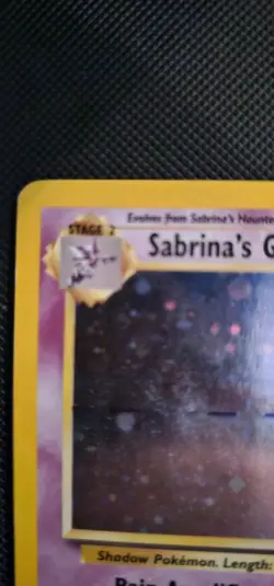 Pokemon TCG Sabrina's Gengar Gym Heroes 14/132 - Image 4