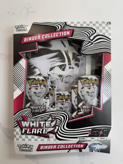 Pokemon TCG White Flare Binder Collection - Packs Opened - Image 1