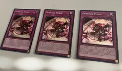 *NEW* x3 Yu-Gi-Oh Dominus Purge INFO-EN078 Secret Rare 1st Edition VERY MINT - Image 2