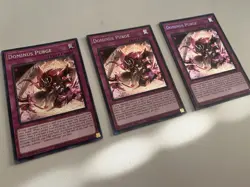 *NEW* x3 Yu-Gi-Oh Dominus Purge INFO-EN078 Secret Rare 1st Edition VERY MINT - Image 3