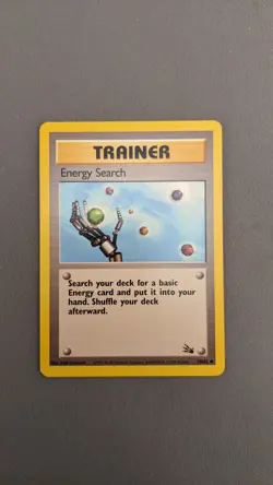 Energy Search 59/62 Fossil Set - LP - WOTC Pokemon TCG Card WOTC - Image 1