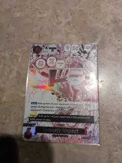 Honesty Impact English OP11-018 R Parallel a Fist of Divine Speed One Piece Card - Image 1