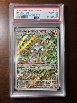 Magneton 159 Sv: Scarlet & Violet Promo Cards Holo PSA 10 - Image 1