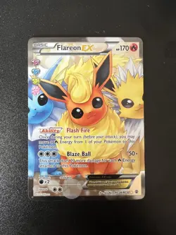 Flareon Ex #RC28/RC32 - Pokemon Generations Full Art - TCG Pokemon Cards - Image 1