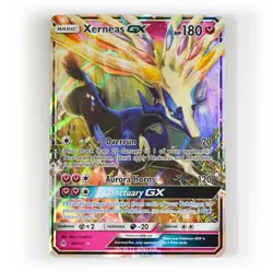 Pokemon - Xerneas GX - 90/131 - SM Forbidden Light - Half Art Card - Image 1