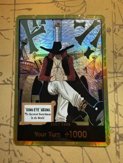 DON!! Card Dracule Mihawk Gold OP14 OnePiece TCG ENGLISH - Image 1