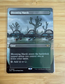 MTG: Blooming Marsh (Borderless) Outlaws of Thunder Junction Regular NM - Image 1