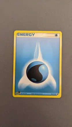 Water Energy 106/109 - EX Ruby & Sapphire - LP - Pokemon TCG Card WOTC - Image 1