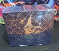Scarlet & Violet Paldean Fates Pokemon Center ETB Elite Trainer Box *Small Tear* - Image 1
